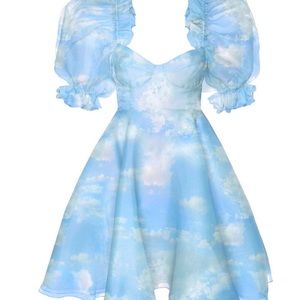 Selkie Head in the Clouds Parliament Dress
